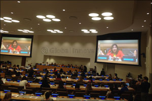 Dubai girl youngest speaker at United Nations Women's International Youth Day Event in New York