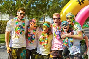 ‘Happiest 5k on the Planet™' Brings New Tropicolor World Tour to Dubai