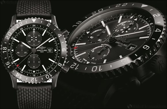 Breitling introduces the Chronoliner Blacksteel to the Middle East � Ready for take-off