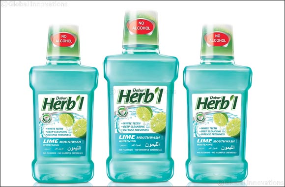 Product Review  Dabur Herb'l Lime Whitening Mouthwash