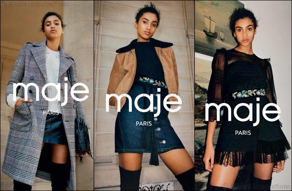 Imaan Hamman, new face of MAJE