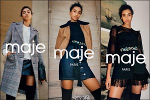 Imaan Hamman, new face of MAJE