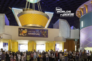 IMG Worlds of Adventure, Worlds Largest Indoor Theme Park, Opens Today