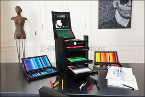 Karl Lagerfeld & Faber-castell Launch Limited Edition “KARLBOX” Collection of Artist Tools