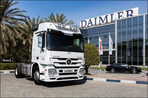 100,000th Mercedes-Benz Actros handed over to Messrs. Al Khaldi