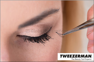 TWEEZERMAN Master Class- How To Apply False Lashes