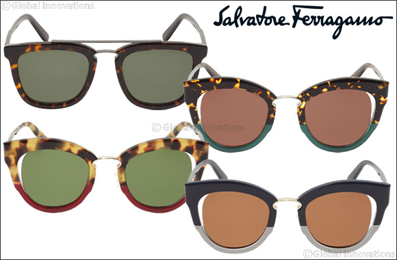 Salvatore Ferragamo eyewear - A sophisticated aesthetic with modern style.