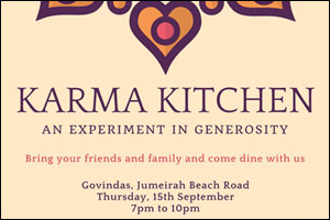 Karma Kitchen brings a community dinning experience to Govinda's