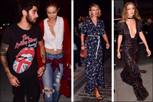Zayn Malik wears custom Hilfiger Denim & Taylor Swift wears TommyXGigi