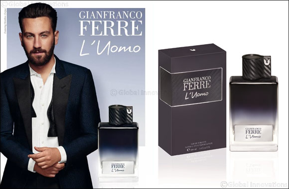 The new L'Uomo for men fragrance by Gianfranco Ferre