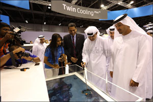 His Excellency Sami Al Qamzi inaugurates GITEX Shopper 2016