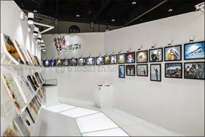 Her Highness Sheikha Aisha bint Rashid bin Ali bin Hamad Al Mualla visits HHC pavilion