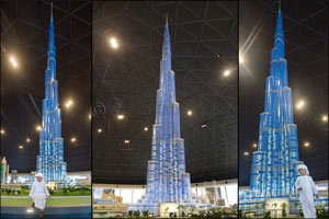 LEGOLAND® Dubai unveils world's tallest LEGO® building structure as Burj Khalifa rises in MINILAND