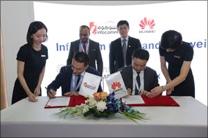 Huawei and Infocomm join forces to showcase future IoT-based smart parking solutions at GITEX 2016