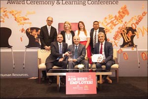 McDonald's UAE awarded as an Aon Best Employer UAE 2016