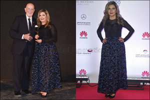 Ingie Chalhoub honoured at Arab Fashion Week