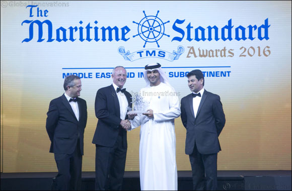 Abu Dhabi Ports scoops three awards at the 2016 Maritime Standard Awards