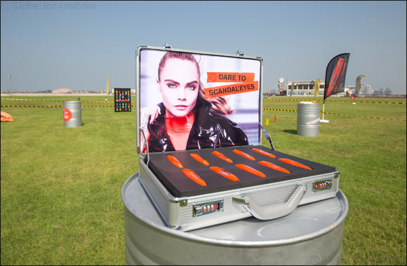 #DareToScandaleyes - Rimmel Scandaleyes Reloaded Mascara Event at Skydive Dubai