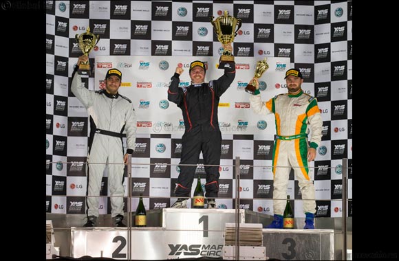 The �Home of F4 UAE' Saw Jonathan Aberdein Storm to Victory in the First F4 UAE Race of the 2016-17 Season.