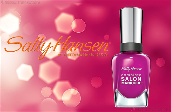 SALLY HANSEN presents the COLOR of the MONTH: Complete Salon Manicure 3.0 �Cherry Cherry Bang Bang�