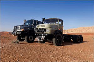 Emirates Motor Company (EMC) and Mercedes-Benz to show the Zetros 3643 AS Tractor-head at ADIPEC 2016