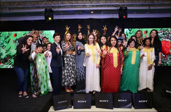Sony Mobile and Raya Abi Rached spread cheer among children at Rashid Pediatric Centre