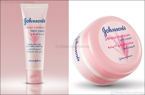 Keep your skin soft all day, every day, with Johnson's 24-hour Soft Cream