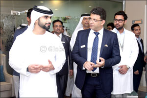 HH Sheikh Mansoor bin Mohammed bin Rashid Al Maktoum visits Medstar Day Surgery Centre in Dubai