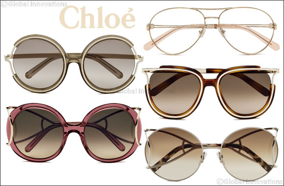Chlo eyewear - Vintage shapes, retro styles, with '70s appeal.