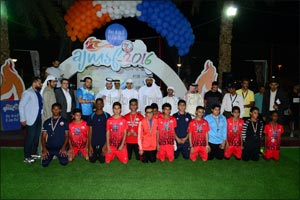 Sheikh Saeed bin Tahnoun honours winner of Al Jimi Mall Sports Fest