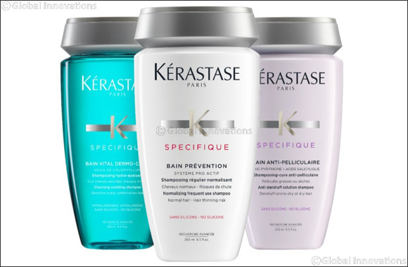 Three essential steps to reverse the effects of urban hair'. Introducing the brand new renovation, Spcifique from Krastase.