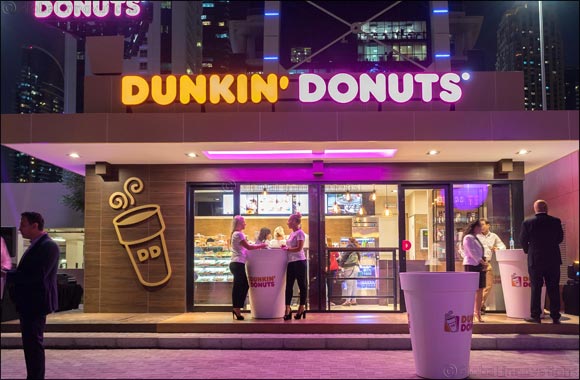 Dunkin' Donuts Celebrates Opening of Newest Location at Jumeirah Lakes Towers In the presence of the Superstar Suzan Najm Aldeen
