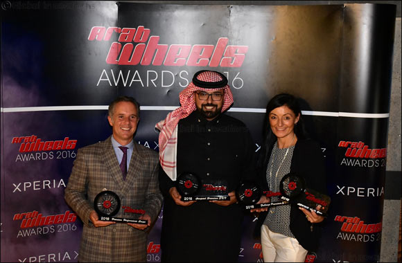Jaguar Land Rover Scoops Four Top Accolades at ArabWheels Awards 2016