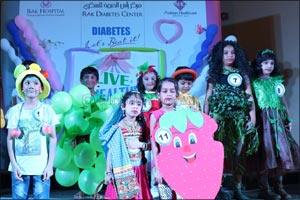 Children created Diabetes Awareness through a Fun Event