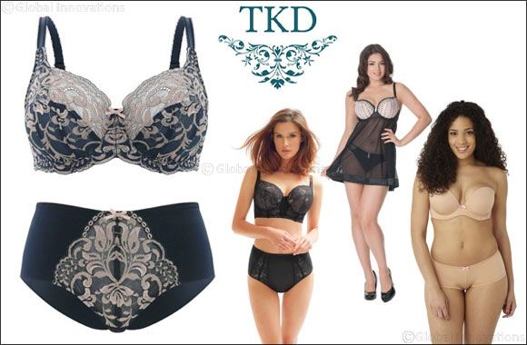 Opulent lace and satin dominate festive season smalls at TKD Lingerie