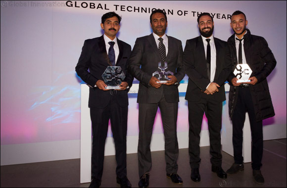 Jaguar Land Rover MENA Scoops Up Top Accolades at the Global Technician of the Year 2016 Awards Held in UK