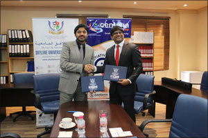 Skyline University College (SUC) Signed an MOU with Centena Group