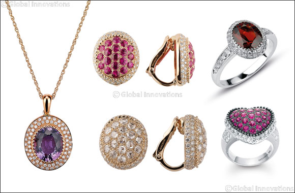 Mouawad's Frosty Diamonds & Colorful Gemstones  Festive Season