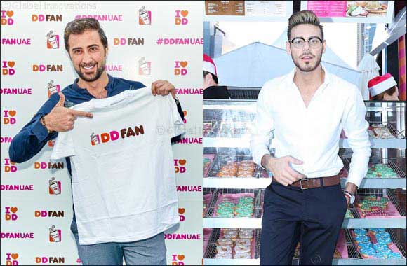 Abdelkarim Hamdan, star of Arab Idol and Omar Dean, star of X Factor Australia & The Voice announced as brand ambassadors for Dunkin' Donuts DD Fan campaign