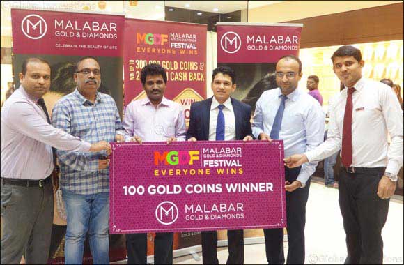 Customers Continue to Win at the Malabar Gold & Diamonds Festival
