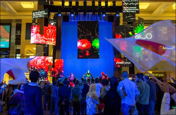 Celebrates New Year's Eve with exclusive �Evolution of Dance� Performances from across the world at Yas Mall