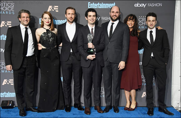 'La La Land' Director Damien Chazelle chooses Jaeger-LeCoultre at the Critics' Choice Awards