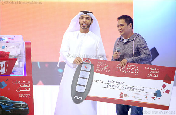 Filipino Salesman Loses Job, Then Goes on to Win an Infiniti Car in DSF Mega Raffle!