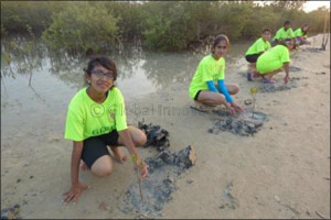 Green Hope's Visit to Sir Banyas Island