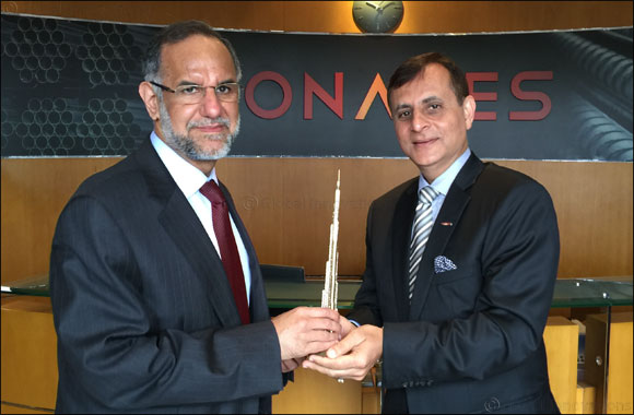 New Indian Ambassador visits Conares plant in JAFZA, Dubai