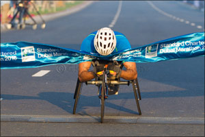 Wheelchair Athletes Set for Battle Royal at Standard Chartered Dubai Marathon