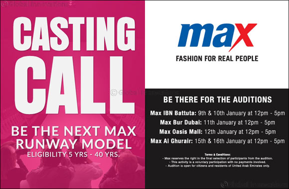 Casting Call: Max Fashion calls out Real People to showcase Spring Collection in February!