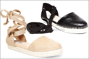 Steve Madden tie-up Espadrille