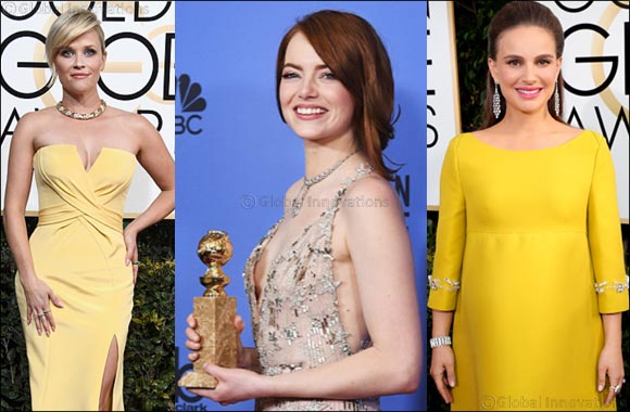 Tiffany Jewels Shine at the 2017 Golden Globe Awards