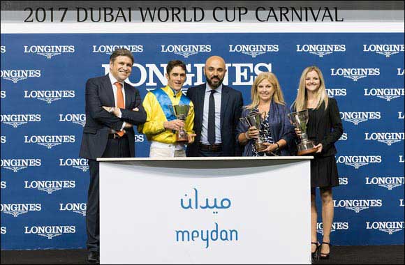 Longines timed the Dubai World Cup Carnival races at Meydan Racecourse